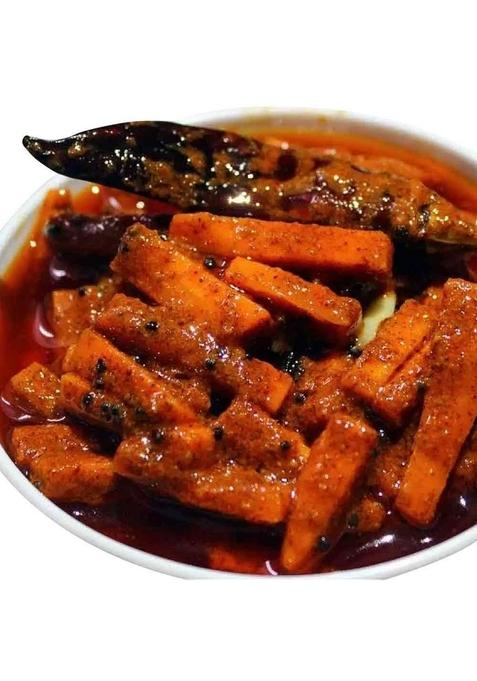 Sitara Foods Carrot Pickle Gajar Ka Achar Homemade Andhra Style 250 Grams