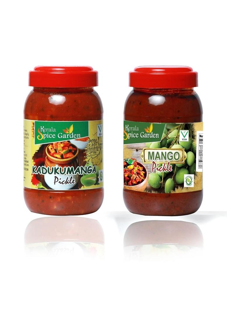 Kerala Spice Garden Kadukumanga Mango Pickle |100 Natural | Style Combo Authentic 500G 500 G