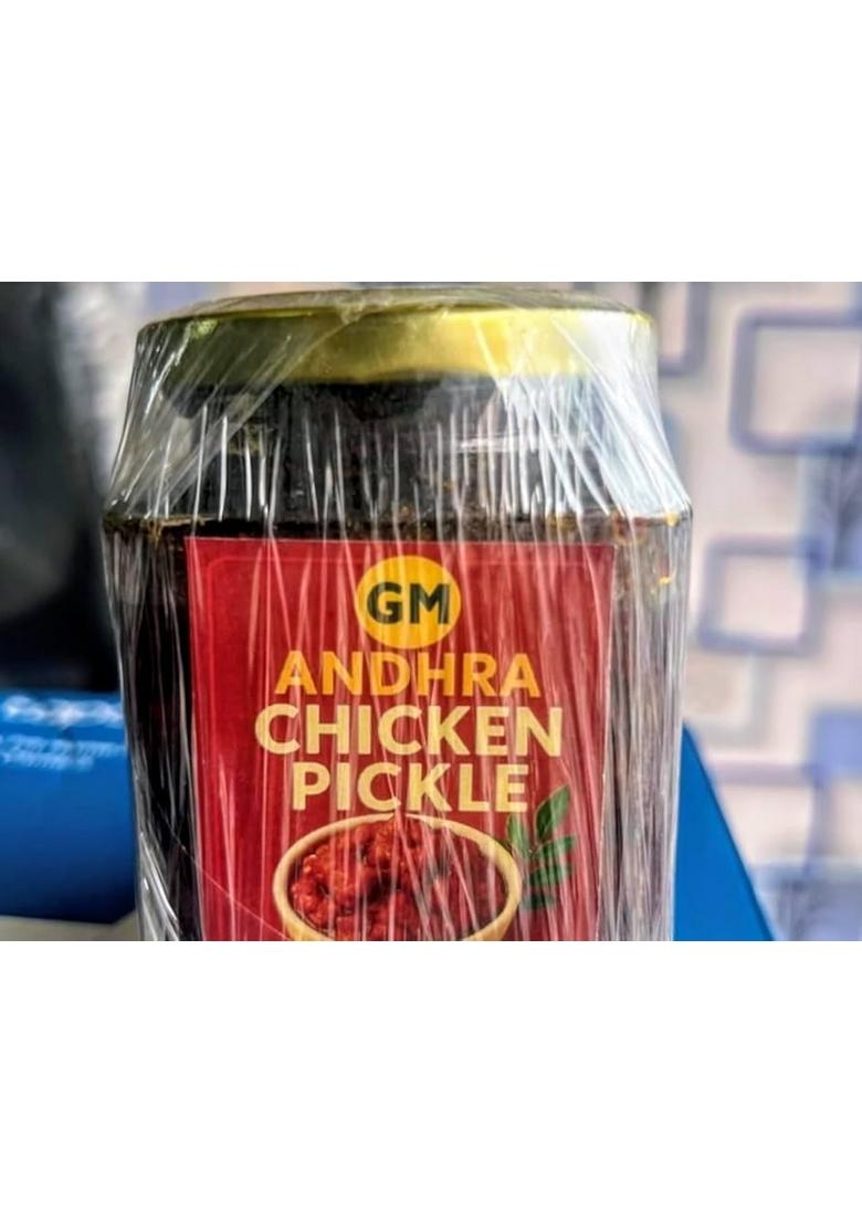 Gm Dryfruits And Plastics Premium Andhra Chicken Pickle 500G– Boneless Tangy Spicy Handmade Delicacy