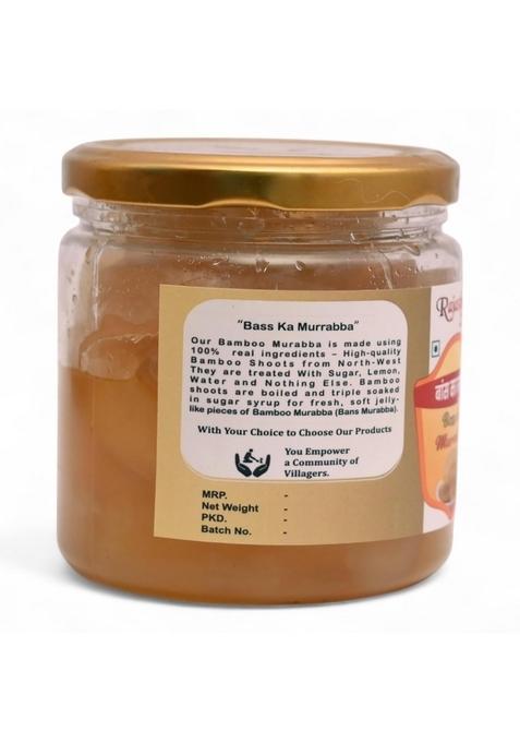 Rajasthani Swaad Bamboo Murabba Homemade Bans Ka Murrabba | Edible Shoots For Height Growth 450 Grams