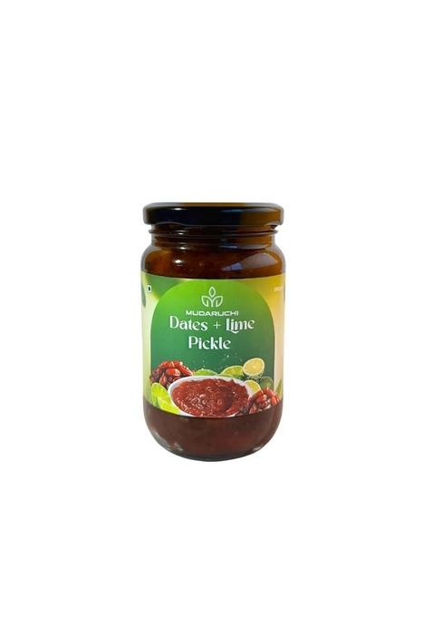 Mudaruchi Dates Lime Pickle 350 Grams Kerala Style | Kismiss