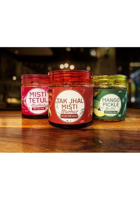Kvd Collection Stuffed Red Chilli Pickle 250G | Lal Mirch Achaar Home Made Bengali Recipe No Artificial Colours Flavours And Preservatives Zip Lock Pouch
