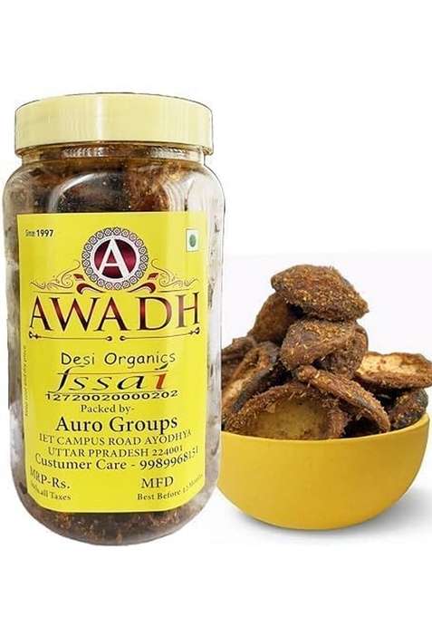 Awadh Masala Keri Khatai 250G | Spicy Raw Mango Digestive Churan Kachhi Kairi Pachak Kaccha Aam Mukhwas Kerri I Chatpati Dry Pickle Pack Of 1