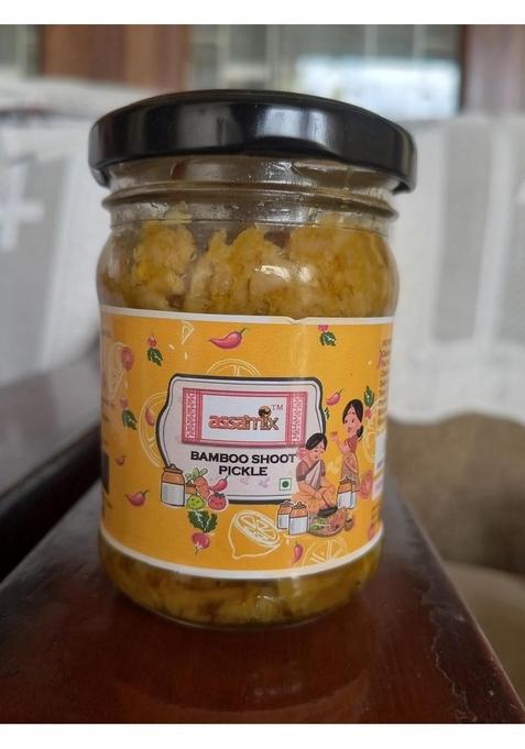 Assamix Homemade Bamboo Shoot Pickle | 100 2 Grams Pack Of No Artificial Preservatives 99 Less Oil Authentic Assamese Flavour