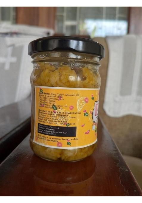 Assamix Homemade Bamboo Shoot Pickle | 100 2 Grams Pack Of No Artificial Preservatives 99 Less Oil Authentic Assamese Flavour