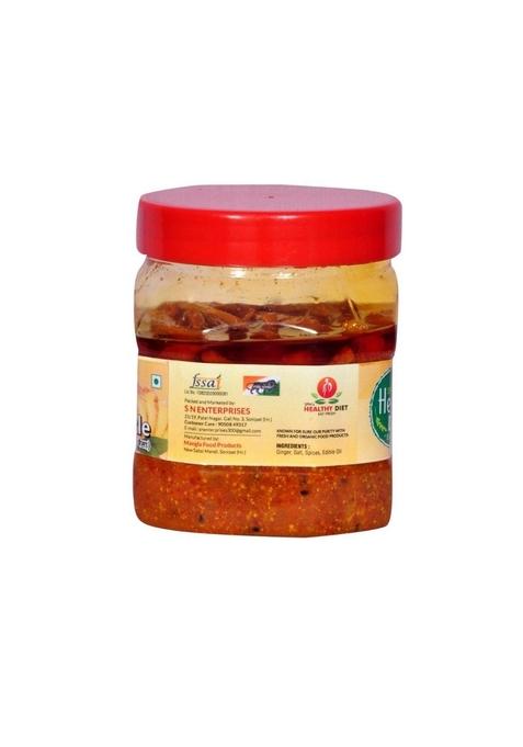 Healthy Diet Ginger Pickle 450Gm | Natural Handmade Adrak Ka Achar Deliciously Tangy Gingers Home Made Ma Ke Hath Se Bnaya Hua And Fresh Testy
