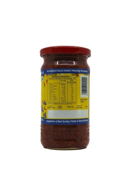 Rangaram Garlic Pickle – 300G | No Preservatives Traditionally Fermented Made With Cold Pressed Gingelly Oil Hygienically Prepared Indian