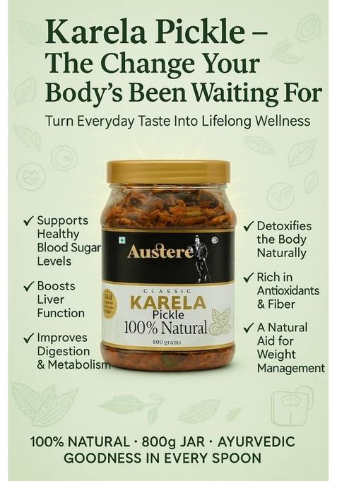Austere Store | Karela Pickle Home Made Taste Bitter Gourd