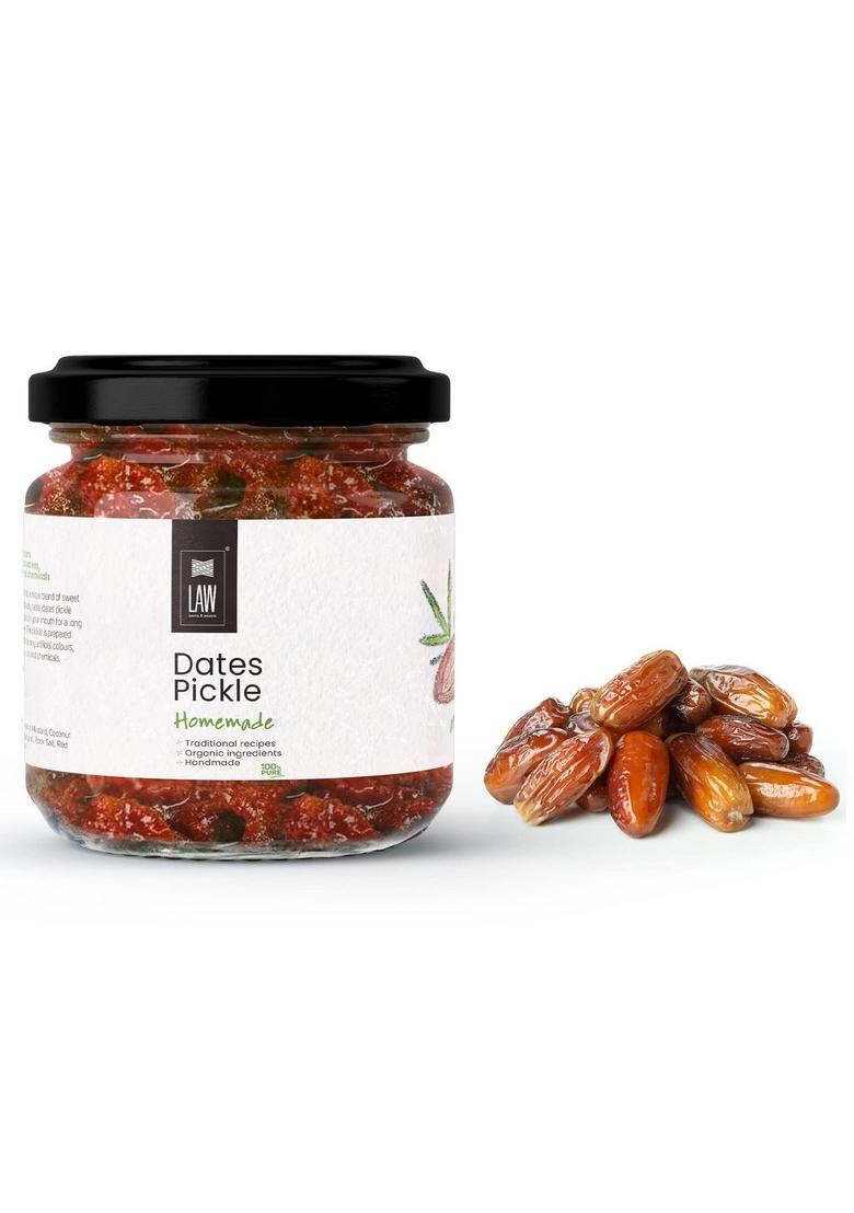 Looms Weaves Weaves™ Homemade Dates Pickle 250Gm Handmade Preservative Free Grandma’S Secret Recipe Kerala Style