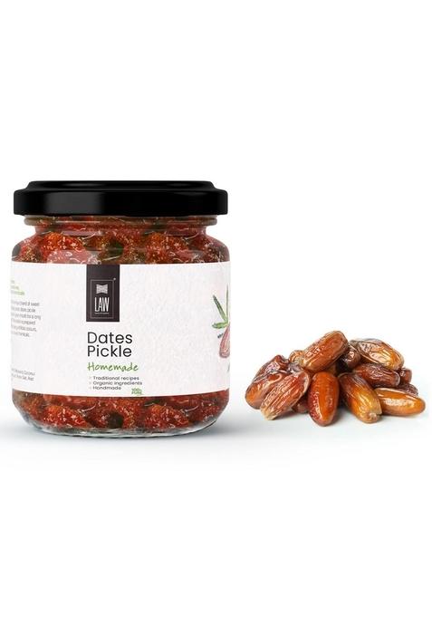 Looms Weaves Weaves™ Homemade Dates Pickle 250Gm Handmade Preservative Free Grandma’S Secret Recipe Kerala Style