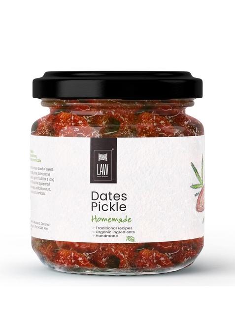 Looms Weaves Weaves™ Homemade Dates Pickle 250Gm Handmade Preservative Free Grandma’S Secret Recipe Kerala Style