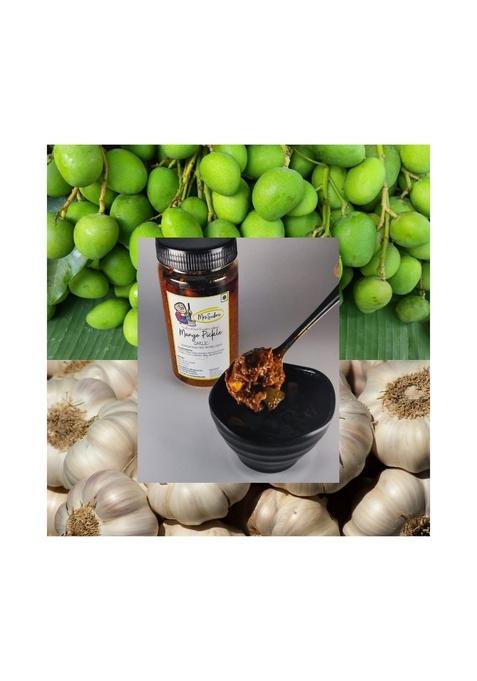 Mrs Subra Mango Pickle With Garlic 440G
