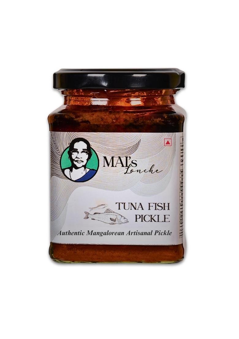 Mai'S Lonche Non Veg Pickle Combo | Mackerel Tuna Sea Food Healthy Pickles No Preservative 250 Gms X 2 Pack Of