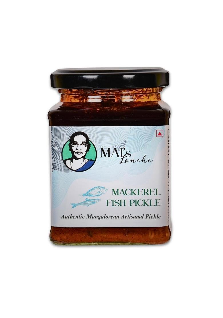 Mai'S Lonche Non Veg Pickle Combo | Mackerel Tuna Sea Food Healthy Pickles No Preservative 250 Gms X 2 Pack Of