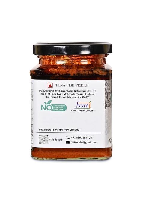 Mai'S Lonche Non Veg Pickle Combo | Mackerel Tuna Sea Food Healthy Pickles No Preservative 250 Gms X 2 Pack Of