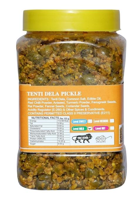 Daily Food Homemade Organic Natural Kuti Tenti Dela Pickle Gullar Ka Achar 800Gm