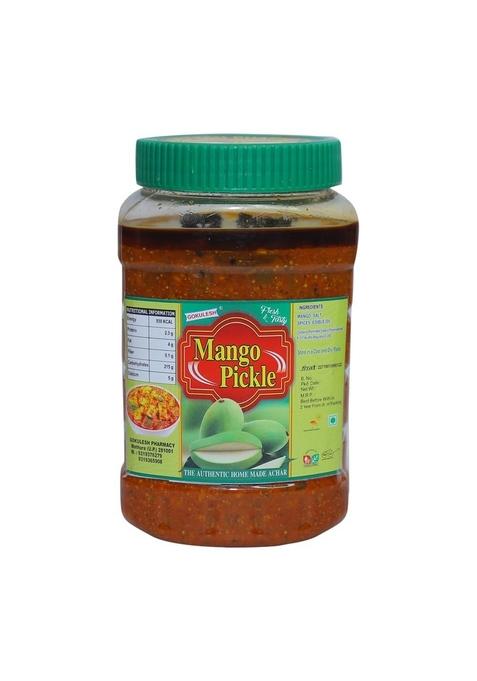 Gokulesh Homemade Dry Mango Pickle Less Oil 500Gm| Aam Ka Sukha Achar 500Gm Pack