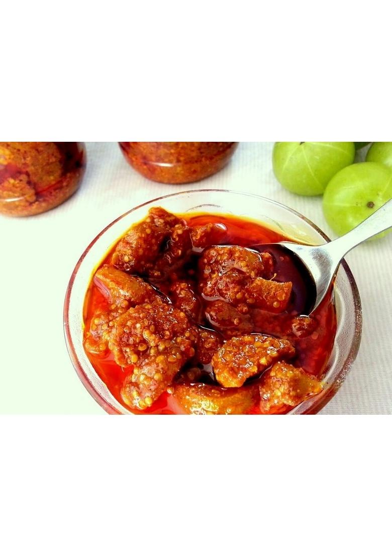 B C Agri Solutions Natural Fresh Amla Pickle 250 Gram Immunity Booster Pickles With Masala Tangy Taste No Artificial Flavours Traditional Home Made Awla Ka Achar Pack Of 1