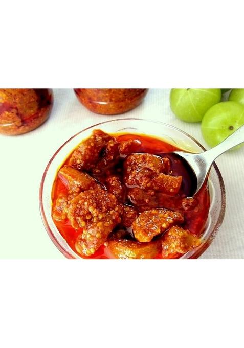 B C Agri Solutions Natural Fresh Amla Pickle 250 Gram Immunity Booster Pickles With Masala Tangy Taste No Artificial Flavours Traditional Home Made Awla Ka Achar Pack Of 1