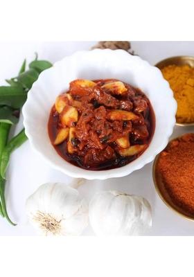 Sitara Foods Garlic Pickle Vellulli Pachadi Lahsun Achar Home Made 500 Grams Pack