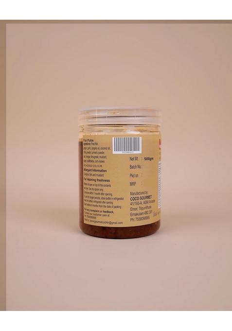 Puliyeli Fish Pickle 500Gm Spicy Tangy South Indian Style | Traditional Homemade Taste Ready To Eat No Preservatives |Authentic Non Veg |Coastal Seafood Recipe