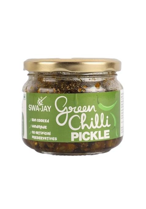 Swajaya Fenugreek Swa Jay Green Chilli Pickle