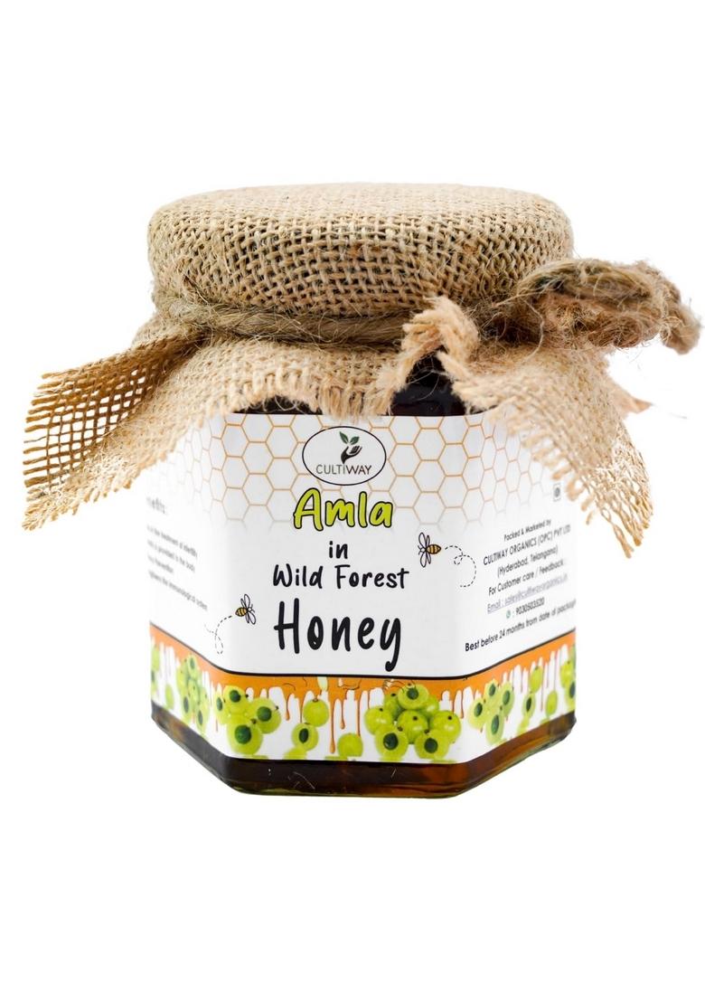 Cultiway Organics Homemade Dry Amla Murabba 250G | Naturally Preserved Without Sugar Syrup Immunity Booster Pet Jar 250 Gram