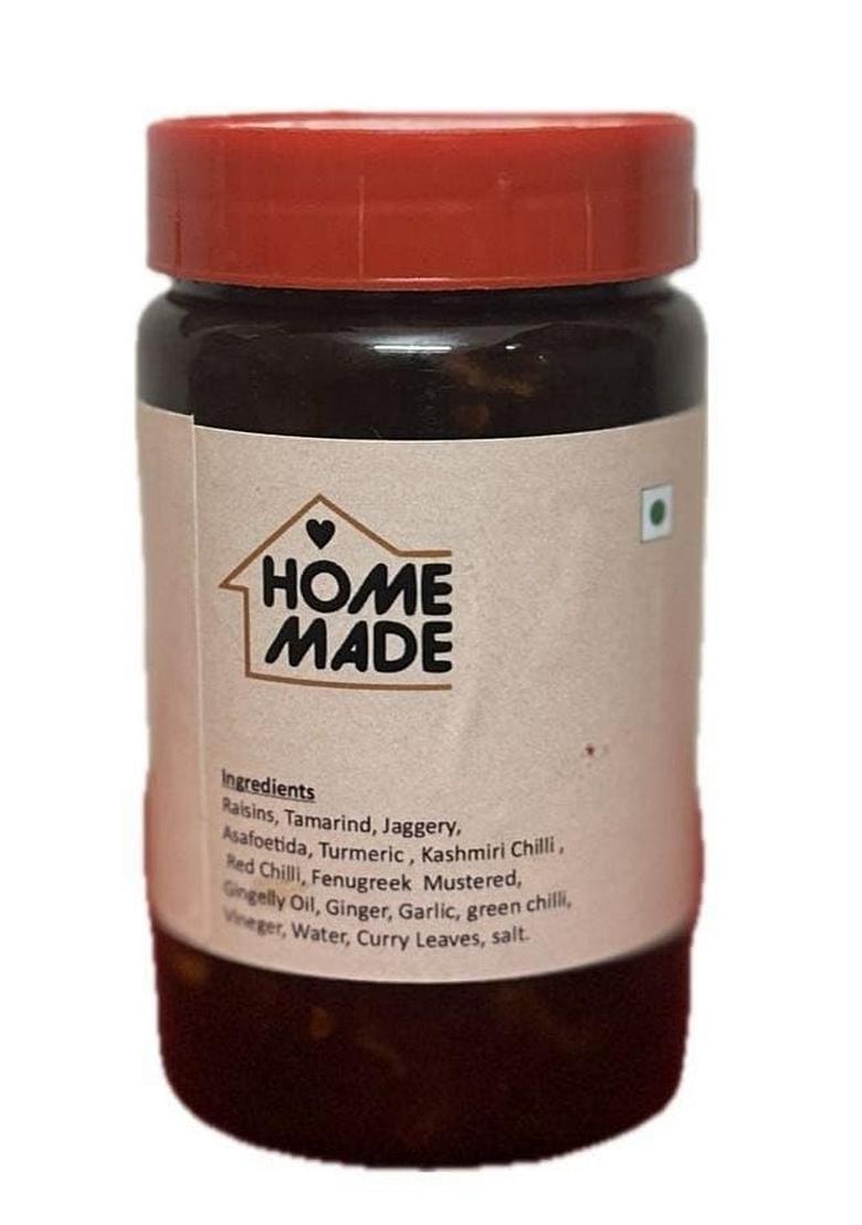 Farm To Fork | Homemade Raisins Pickle Authentic South Indian Style No Added Preservatives Washed Dried Roasted Premium Ready Eat 250G