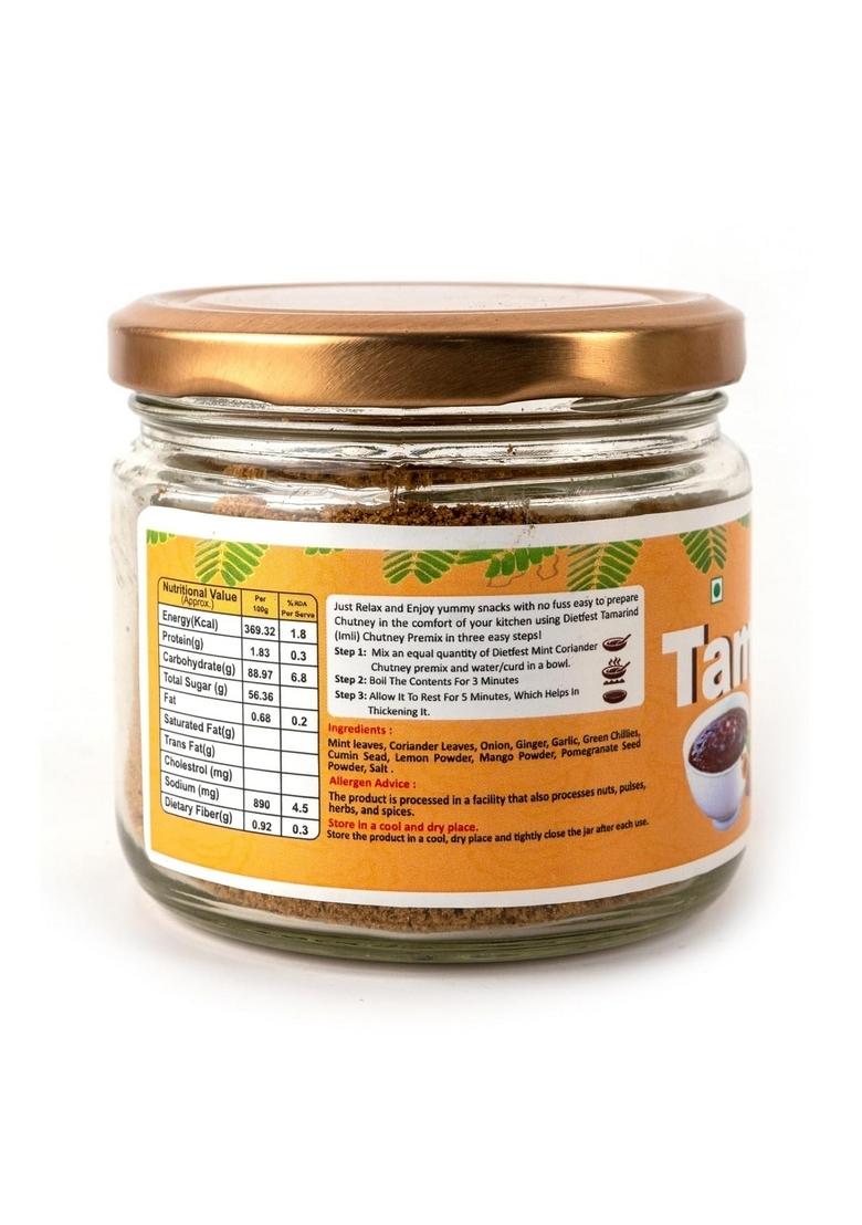 Dietfest Tamarind Imli Chutney Mix Instant Sweet Tangy Powder For Snacks Street Food