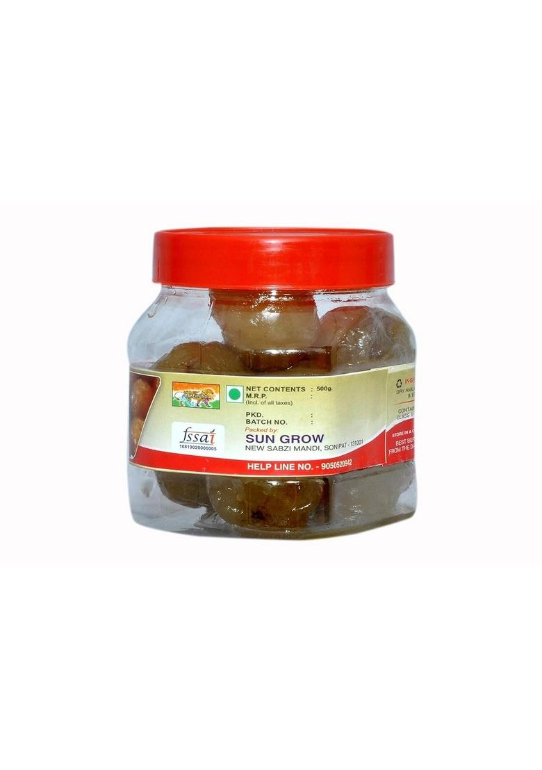 Sun Grow Homemade Organic Aamla Murabba With Honey 400 Gm