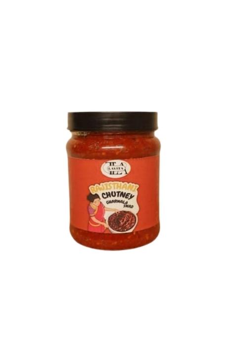 Lavita Fresh Chutney | Authentic Indian Home Style Taste Tangy Spicy Traditional Condiment |Perfect With Roti Rice Snacks Daily Meals Flavorful Side Dish For Every Occasion Pack Of 1
