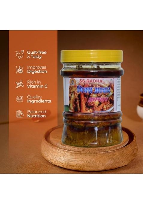 Ss Radha Mixed Pickle Traditional Mix Achar With Authentic Indian Spices | Lohargal Ka Prasidh 400 Gram