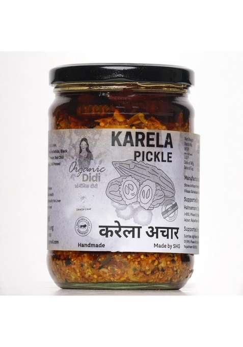 Sunrise Agriland Development Research Pvt Ltd Hand Made Karela Pickle 500 Gm