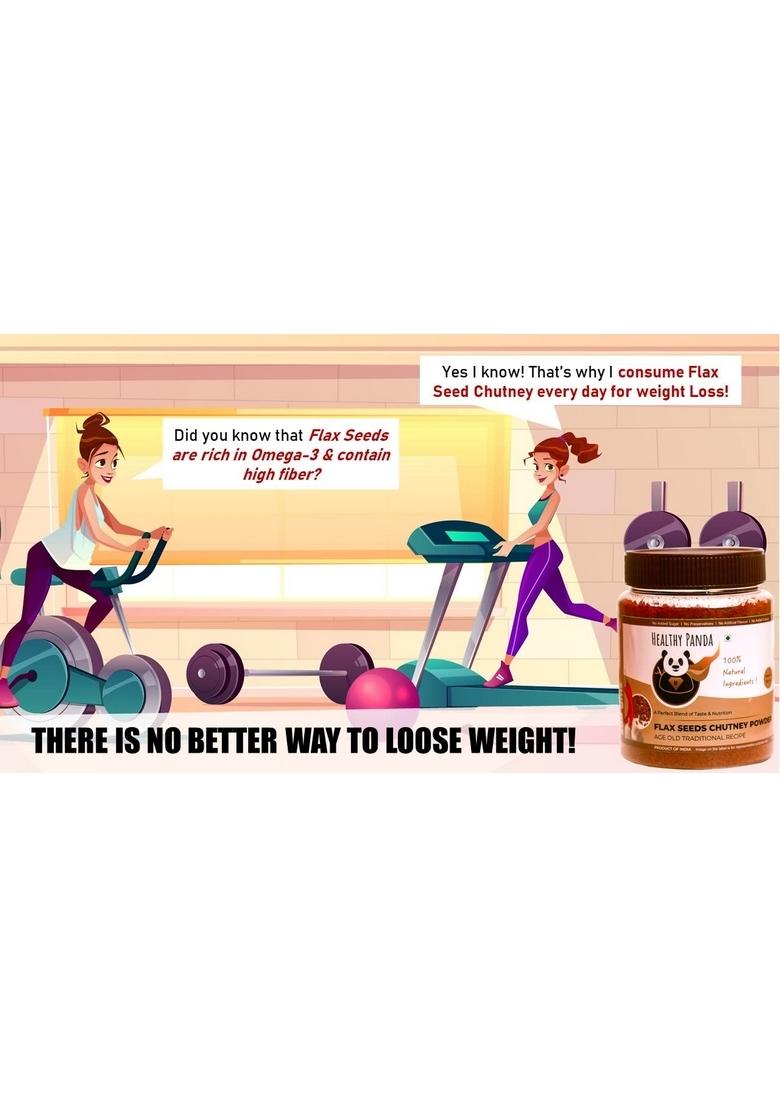 Healthy Panda Assorted Chutney Combo 400G 100Gx4 Pounded Peanut Flax Seed Dry Coconut South India'S Popular Idly Doasa 100 Fresh Natural