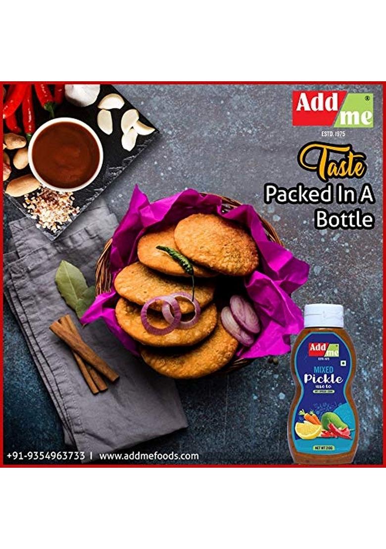 Add Me Home Made Mixed Pickle Chutneys 210Gm Mix Achar Chutney Masala Of Mango Chilli Lemon Ginger Red 210 G