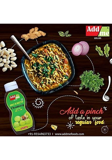 Add Me 4 In 1 Chutneys Meethi Sweet Chutney 240 G Amla Mango Methi Pickle 210 Aam Ka Achar Mixed Pickles Mix 900