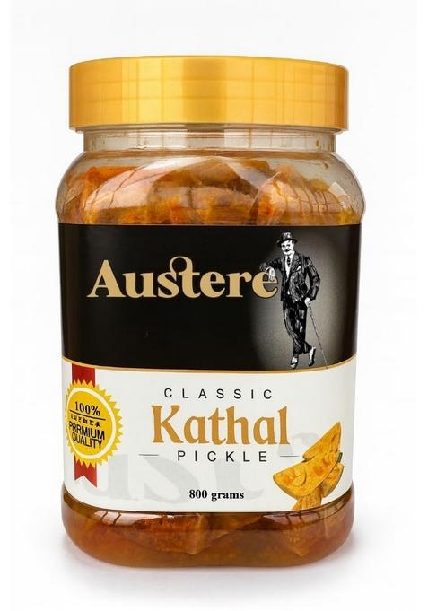 Austere Classic Kathal Pickle Jackfruit Homemade Taste 800 Grams