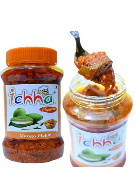 Ichha Special Marwadi Natural Fresh Homemade Mando Pickle 500Gm Keri Achar