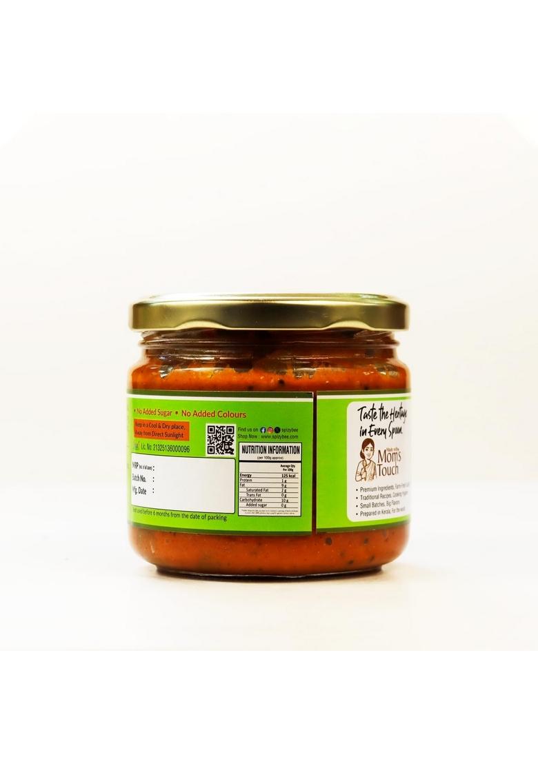 Spizybee Premium Lemon Pickle | Authentic Kerala Style 250Gram Glass Jar Pack