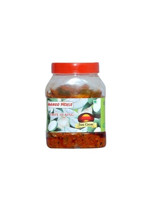Sun Grow Combo Organic Home Made Punjabi Mango Pickle 1Kg Stuffed Banarasi Red Chilli