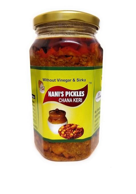 Nani'S Pickles Homemade Chana Keri Achar 500G | No Vinegar Preservatives Pure Natural Fresh Handmade Pickle Traditional Authentic Taste Of Home