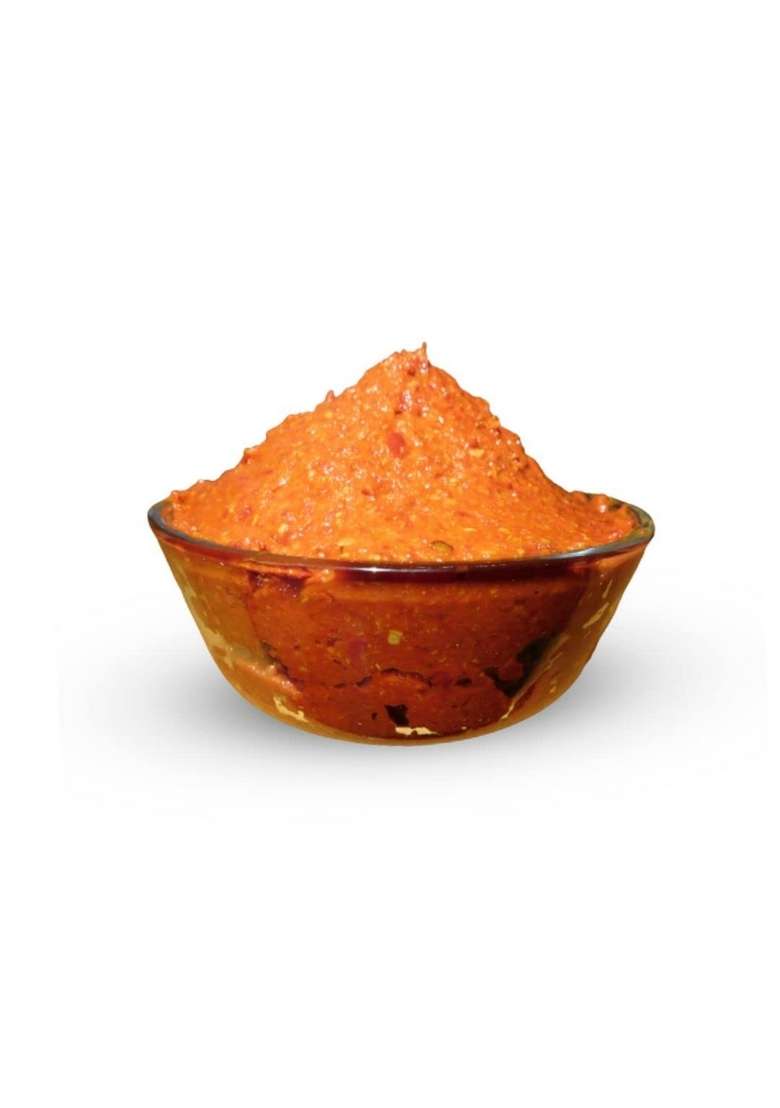Atharv Home Made Products Organic Red Chilli Chutney Garlic I Authentic Taste Pack Of 2 Each 250G - Indya