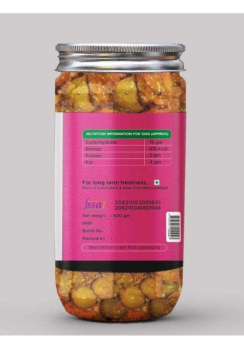 Achari Pickles Lucknawi Mix Vegetable Pickle Homemade Aachar 400G Mother’S Recipe | Organic North Indian Healthy Traditional Home Made Achaar