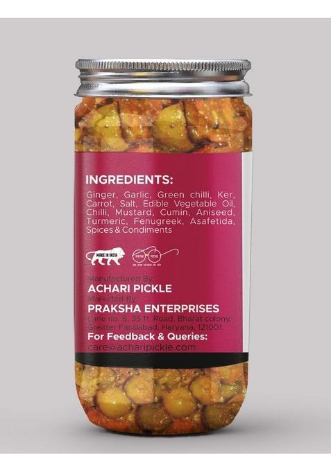 Achari Pickles Lucknawi Mix Vegetable Pickle Homemade Aachar 400G Mother’S Recipe | Organic North Indian Healthy Traditional Home Made Achaar