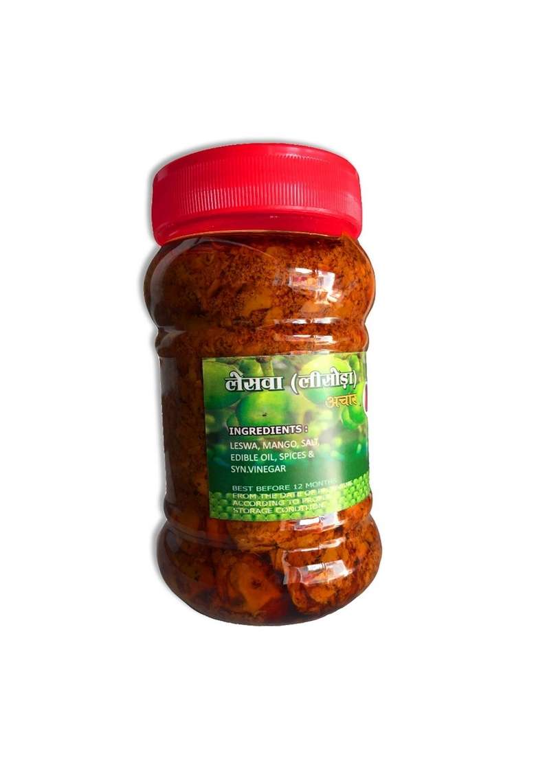 Banarasi Achar Rkcl Foods Homemade Leswa Pickle 400G - Indya