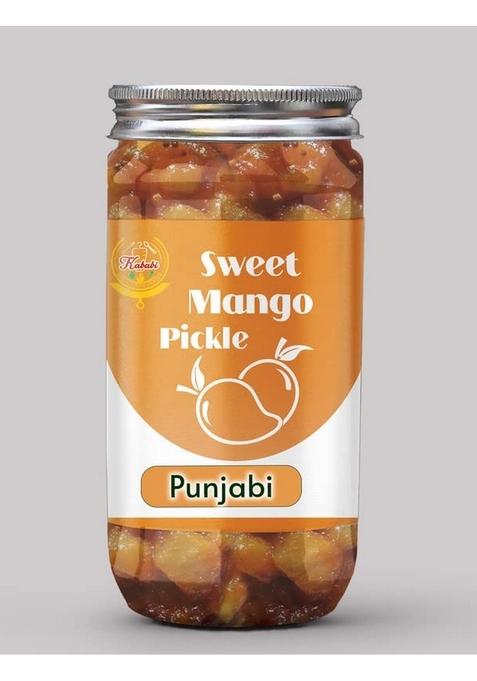 Kababi Punjabi Sweet Mango Pickles 400Gm Murabba Galka Meetha Aam Ka Achar Mother’S Recipe | Organic North Indian Pickle| Traditional Home Made Achaar