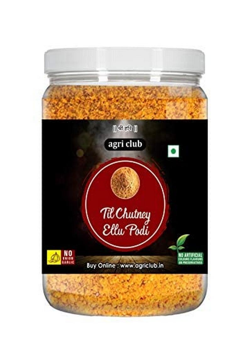 Agri Club Til Chutney Powder 400Gm Pack Of 2 Each 200Gm | Instant Ready Mix