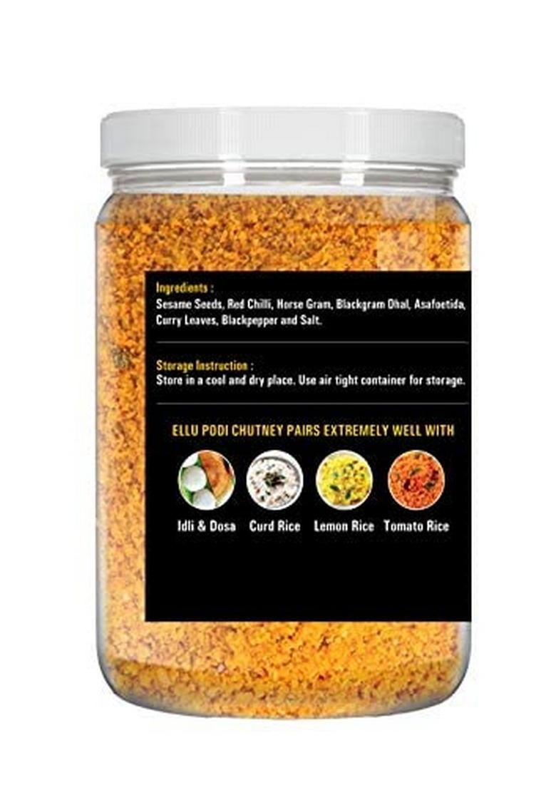 Agri Club Til Chutney Powder 400Gm Pack Of 2 Each 200Gm | Instant Ready Mix