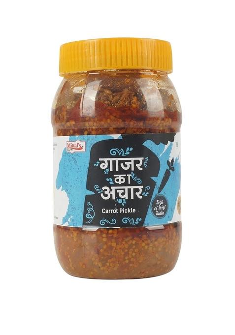 Pickle Gallery Mittal'S Carrot Gajar Ka Achar Pickles Achaar Handmade Homely Taste 400 Gms Pet Jar