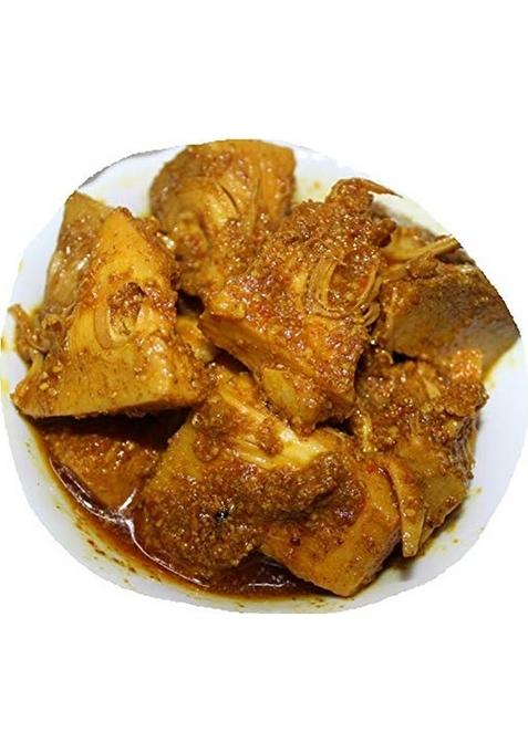 Favor8 Jackfruit Pickle Traditional Kathal Ka Achaar Homemade Banarasi Recipe Masaledar Made By Khachi Ghani Mustard Oil Ceramic Jar 400Ml Pack Of 2X350G